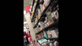 Wife public flashing masturbation